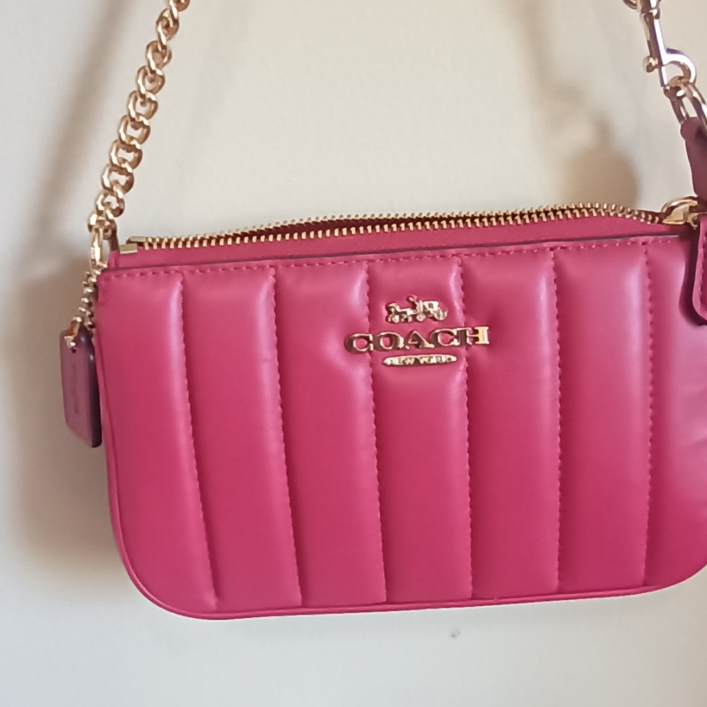 Red NWT Coach Wristlet